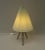 Metal Minimalist Pleated Screen Plastic String Table Lamp, 1960s For Sale - Image 7 of 18