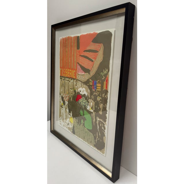 La Brasserie Framed Print For Sale - Image 4 of 11