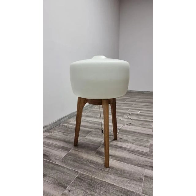 Brown Mid-Century Floor Lamp from Uluv For Sale - Image 8 of 12