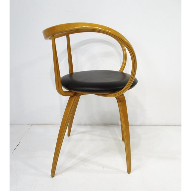 Mid-Century Modern George Nelson Pretzel Armchair #5890 for Icf Italy For Sale - Image 3 of 15