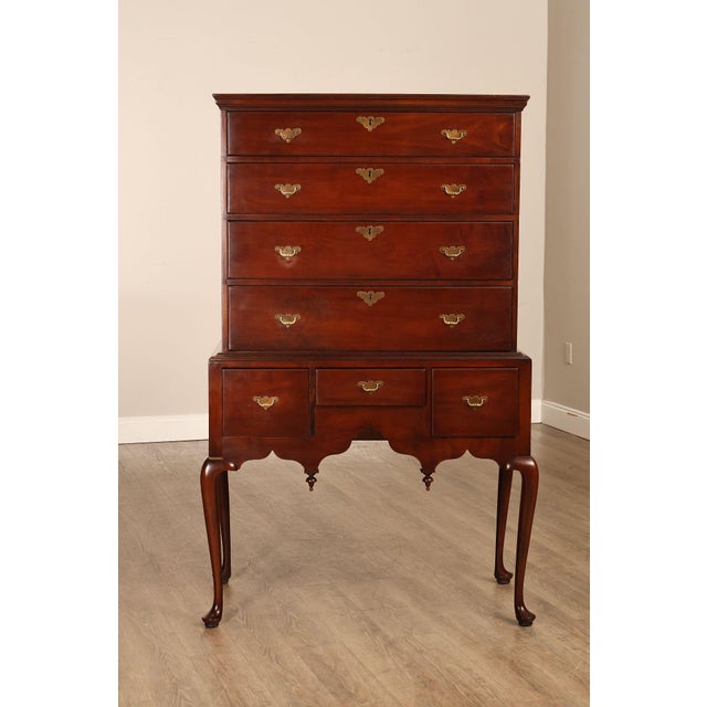 Kittinger Colonial Williamsburg Collection Highboy Chest of Drawers CW 56 For Sale - Image 18 of 18