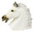 Large Classical Greek Style Parthenon Horse Bust in Plaster For Sale