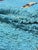 2020s Turquoise Handwoven Berber Wool Rug - 9 X 6.1 Ft For Sale - Image 5 of 9