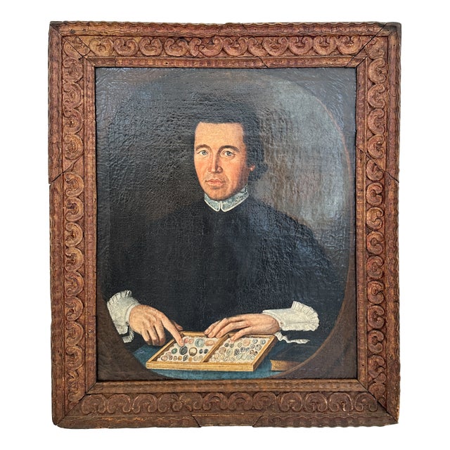 Thomas Höchsmann, Stone Trader, 1783, Oil Painting, Framed For Sale