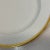 White Haviland & Co Limoges Antique White China Dinner Plates Gold Trim- Set of 7 For Sale - Image 8 of 11