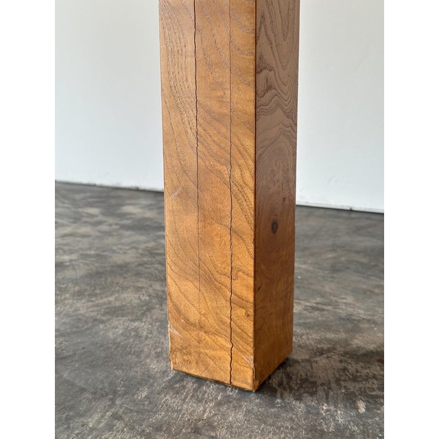 Lane Burl Wood Extendable Parsons Dining Table in the Style of Milo Baughman, 1970s For Sale - Image 14 of 18