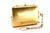 2-Tone Gold Toiletry Box with Diagonal Stripes, Sun Engraved Lid and Mirror For Sale - Image 6 of 12