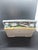 Vintage Japanese Ceramic Rectangular Planter or Bonsai Tray For Sale - Image 4 of 4