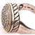 Platinum 18 Karat Two-Tone Gold Effy Fashion Ring With Diamonds, Size 7.75 For Sale - Image 8 of 12
