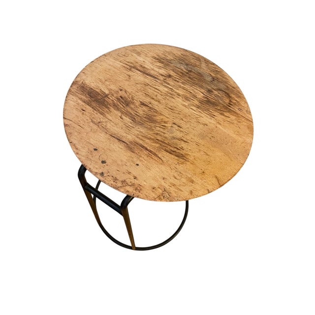 Jens Risom t.710 Walnut Side Table (Medium Walnut) For Sale In New York - Image 6 of 10