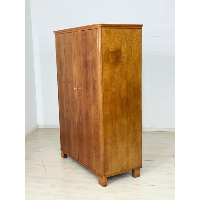 Wardrobe in Oak, 1960s For Sale - Image 10 of 13