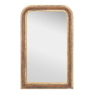 LaBarge Silvered & Giltwood Beveled Mirror For Sale
