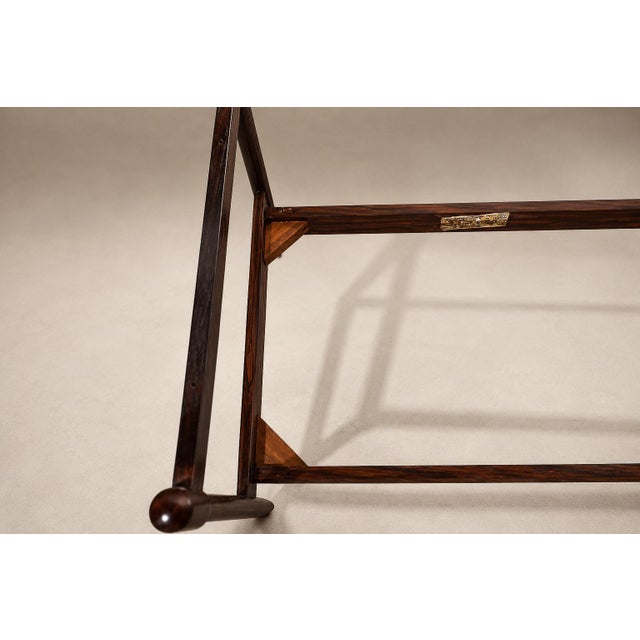 Sofa in Brazilian Rosewood and Camel Mohair by Móveis Provenzal, Brazil, 1960s For Sale - Image 17 of 17