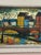 Sigma, City Motif with Bridge, 1960s, Oil on Canvas, Framed For Sale - Image 18 of 18