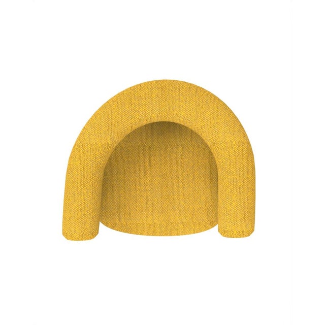 Not Yet Made - Made To Order Collector Modern Cassette Chair in Safire 0017 by Alter Ego For Sale - Image 5 of 7