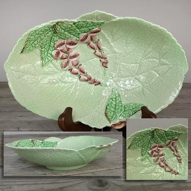 Ceramic Antique English Carlton Ware Tea Serving Set- 19 Pieces For Sale - Image 7 of 13