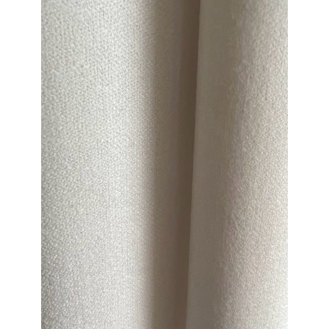 NEW!! NEVER USED!! 4 pairs of beautiful hand stitched inverted pleated drapery panels, not lined, were purchased from The...