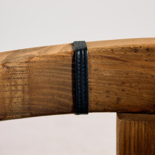 Wood Vintage Oak Armchair by Lars Gangsø, 1970s For Sale - Image 7 of 18
