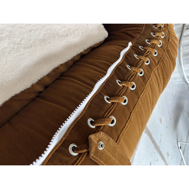 Anfibio Three-Seater Sofa by Alessandro Becchi for Giovannetti, 1970s For Sale - Image 9 of 10