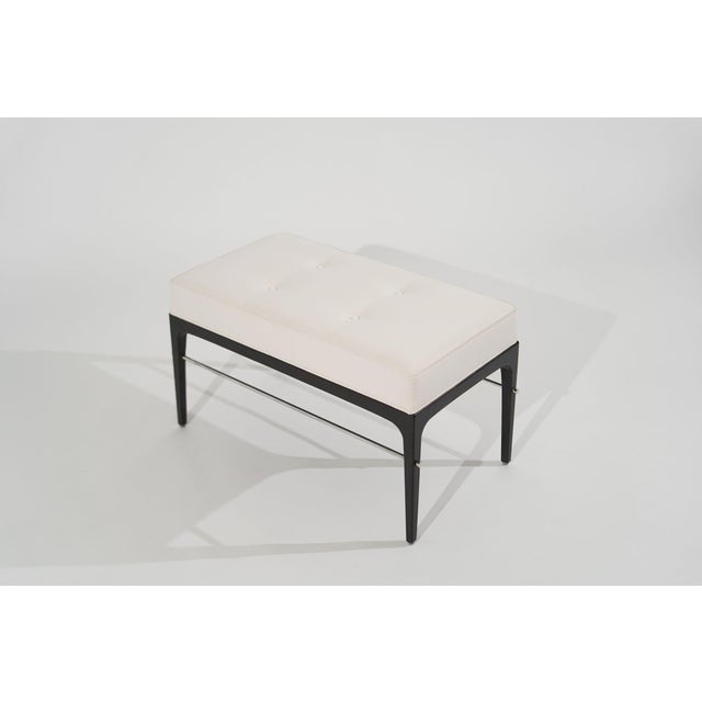 Linear Bench in Espresso Series 36 by Stamford Modern For Sale In New York - Image 6 of 18
