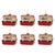 2020s Glass Toolbox Ornaments (Set of 6) For Sale - Image 5 of 5