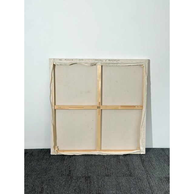 Steven E Robertson, All Muscle, Oil on Canvas, 2025 For Sale - Image 7 of 10