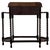 Gold Antique Edwardian Oak Hall Stand, England For Sale - Image 8 of 12