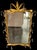 1960s Vintage Hollywood Regency Hans Kogl Style Gold Gilt Metal Palm Frond Crystal Wall Mirror For Sale - Image 5 of 9