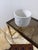 Vintage Chippendale Style Cachepot in White Glazed Ceramic, 1970s For Sale - Image 15 of 16