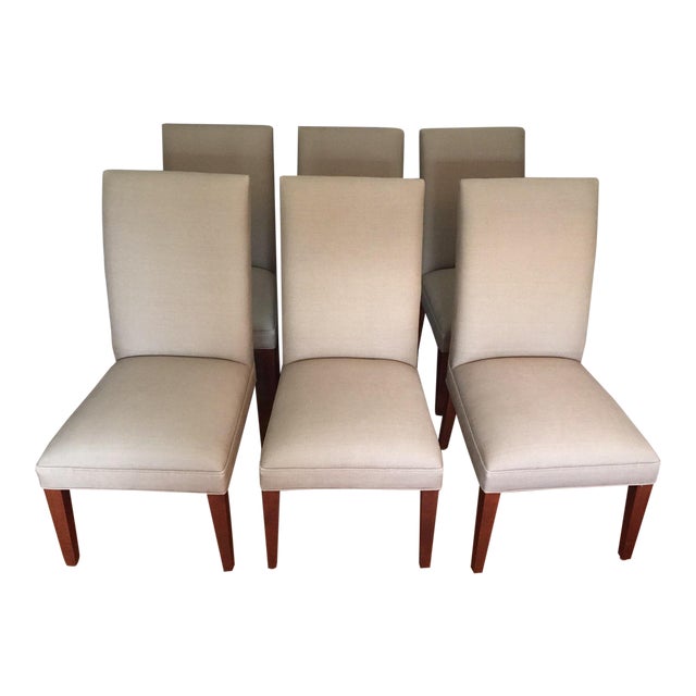 Restoration Hardware Dining Room Chairs - Set of 6 | Chairish
