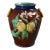 Brown Westhead Moore and Co Majolica Peaches Vase For Sale