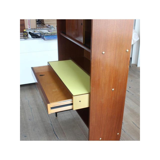 Bookcase with Pull-Out Desk, Italy, Turin, 1960s For Sale - Image 6 of 13