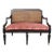 Vintage Baker Furniture Milling Road Sheraton Style Cane Settee/Bench For Sale