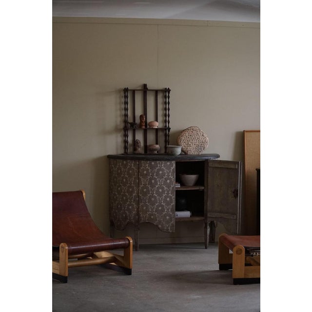 19th Century Italian Painted Pine Cabinet, Tuscany For Sale - Image 3 of 18