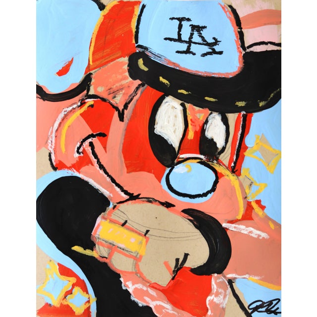 Pop Art Character Mixed Media Painting "That's Mikki" Original Artwork by Danny Brown For Sale In Los Angeles - Image 6 of 6