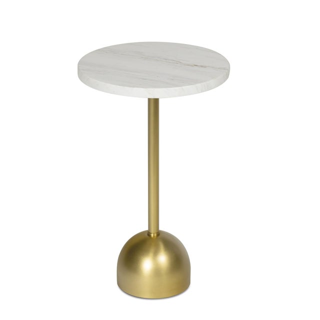 2020s Arthur Accent Table, Natural Brass For Sale - Image 5 of 5