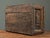 Monumental Antique Tramp Art Chip-Carved Chest With Medallion/Folk Art For Sale - Image 11 of 11