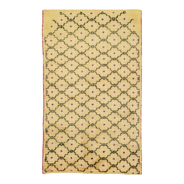 Galerie Shabab Collection Mid-20th Century Turkish Anatolian Throw Rug For Sale