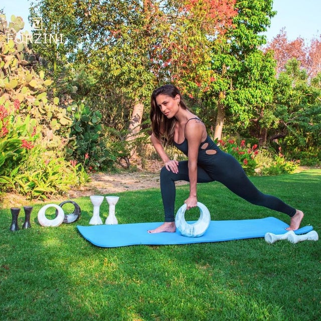 Decorative 3 KG Marble Kettlebell For Sale - Image 10 of 12