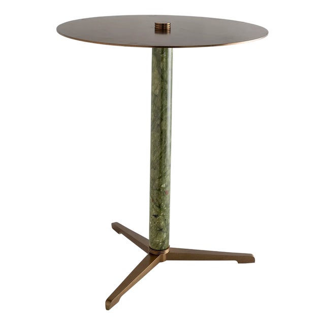 Jade Garden Green Drinks Table For Sale