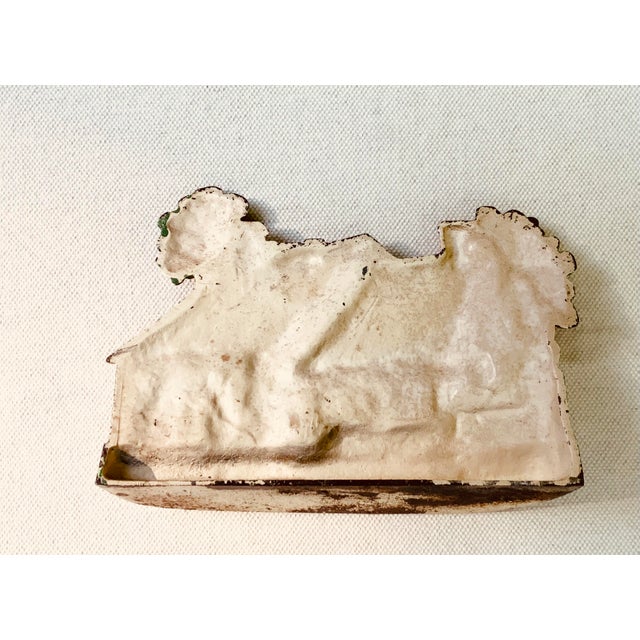 Vintage Hubley Cast Iron Cottage Doorstop #211 - American Victorian, Cape Cod Style For Sale - Image 12 of 12