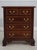 Chippendale Pair of Stickley Mahogany Inlaid 4 Drawer Nightstands For Sale - Image 3 of 18