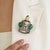 Not Yet Made - Made To Order Vintage Neo-Victorian Art Inspired Natural Emerald Opal Tiara Crown Brooch Pendant in Silver For Sale - Image 5 of 13