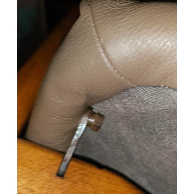 Brown Alf Svensson for Fritz Hansen Lounge Chair Danish Mid Century Modern, Leather For Sale - Image 8 of 8