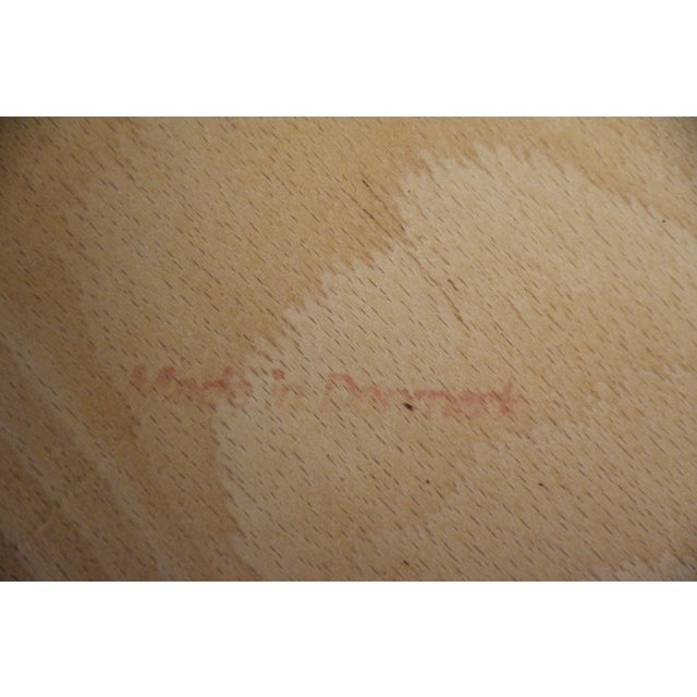 1960s Danish Modern Teak Black Dining Chairs - Set of 6 For Sale - Image 9 of 9