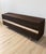 Seared Oak Sideboard With Polished Stainless Steel Inlay. For Sale In New York - Image 6 of 8