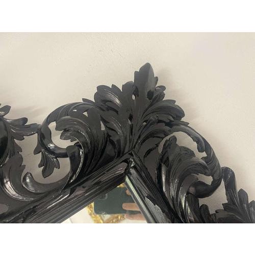 Florentine Mirror with Wood Carving For Sale - Image 15 of 18