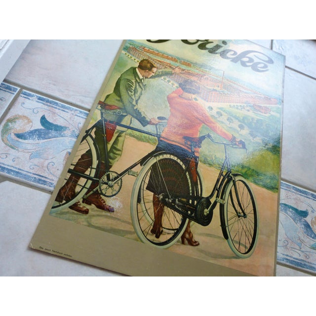 Cardboard Advertising Poster Göricke in Top, 1930 For Sale - Image 6 of 10