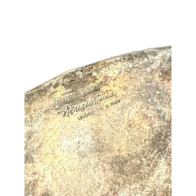 Silver-Plated Shell Shaped Great Bowl by Renato Raddi, 1970s For Sale - Image 15 of 18