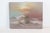 1980s Artist Signed Seascape Original Oil Painting on Canvas For Sale - Image 4 of 7